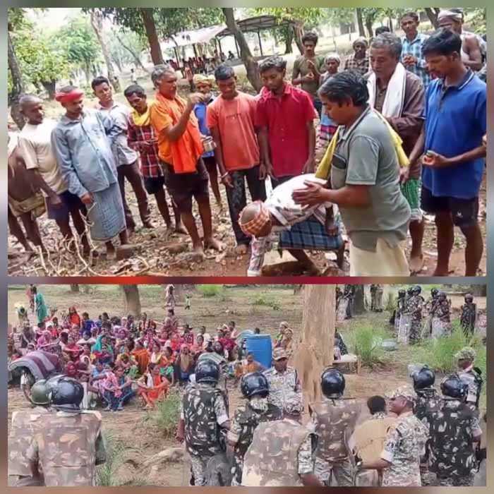 नारायणपुर धर्मांतरण विवाद: धर्मांतरित परिवार मूल धर्म में वापसी के बाद हुआ मामले का पटाक्षेप